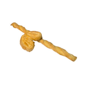 Tortillons de pâte feuilletée au sucre